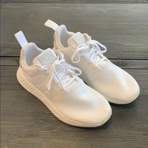 Adidas NMD R2 all white Running Shoes